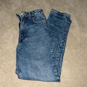 zara straight leg jeans
